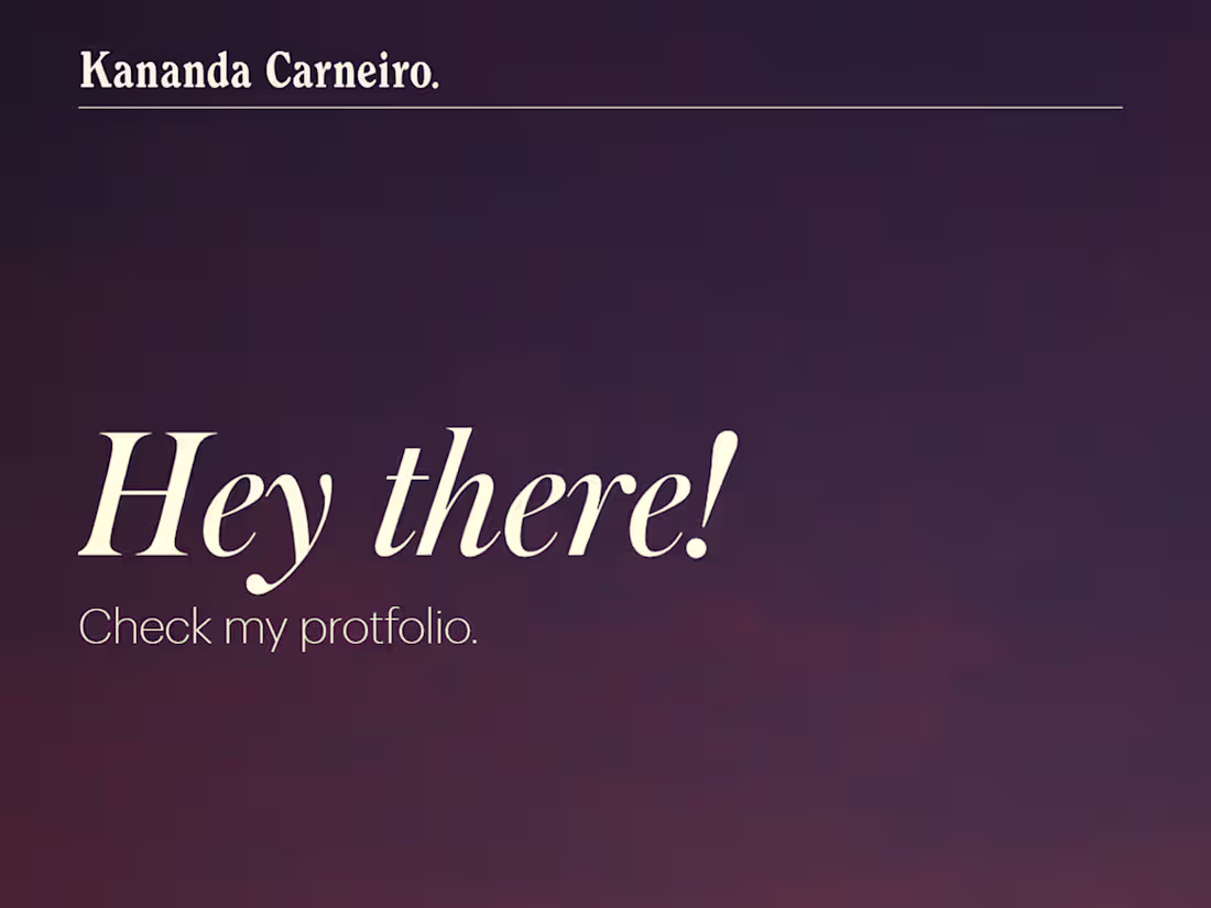 Cover image for Check my portfolio!