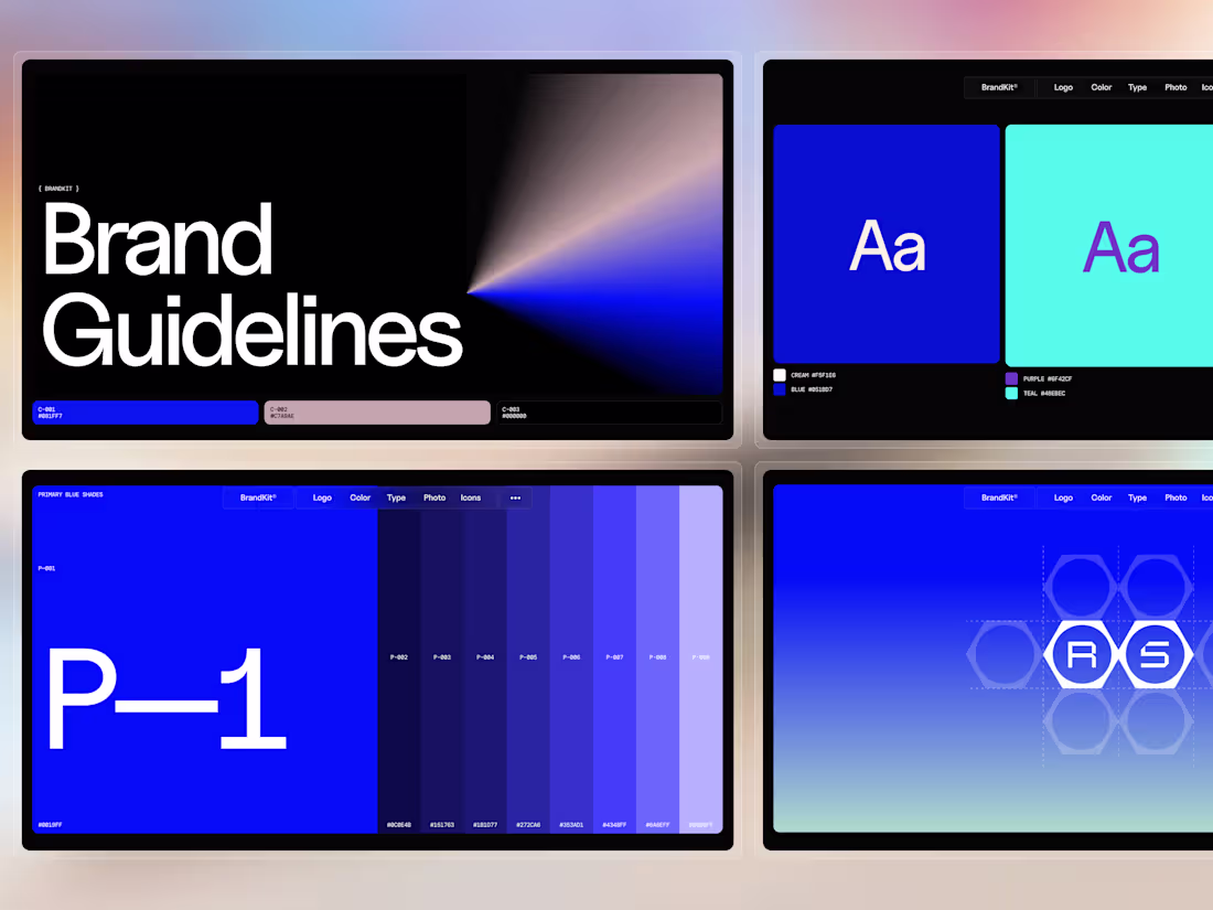 Cover image for BrandKit Brand Design Template for