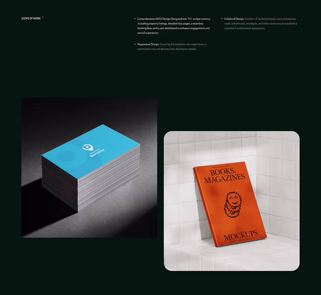 Cover image for Working on Bonstay web and