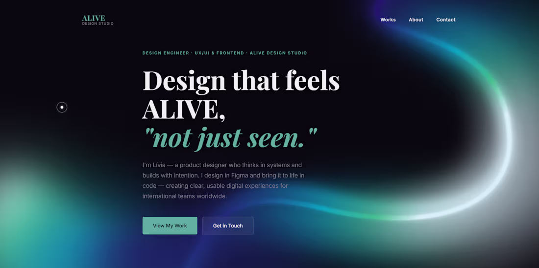 Cover image for ALIVE Design Studio — Designed