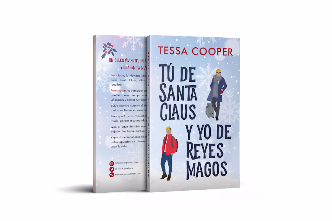 Cover image for Cover and interior book design. Digital illustration.