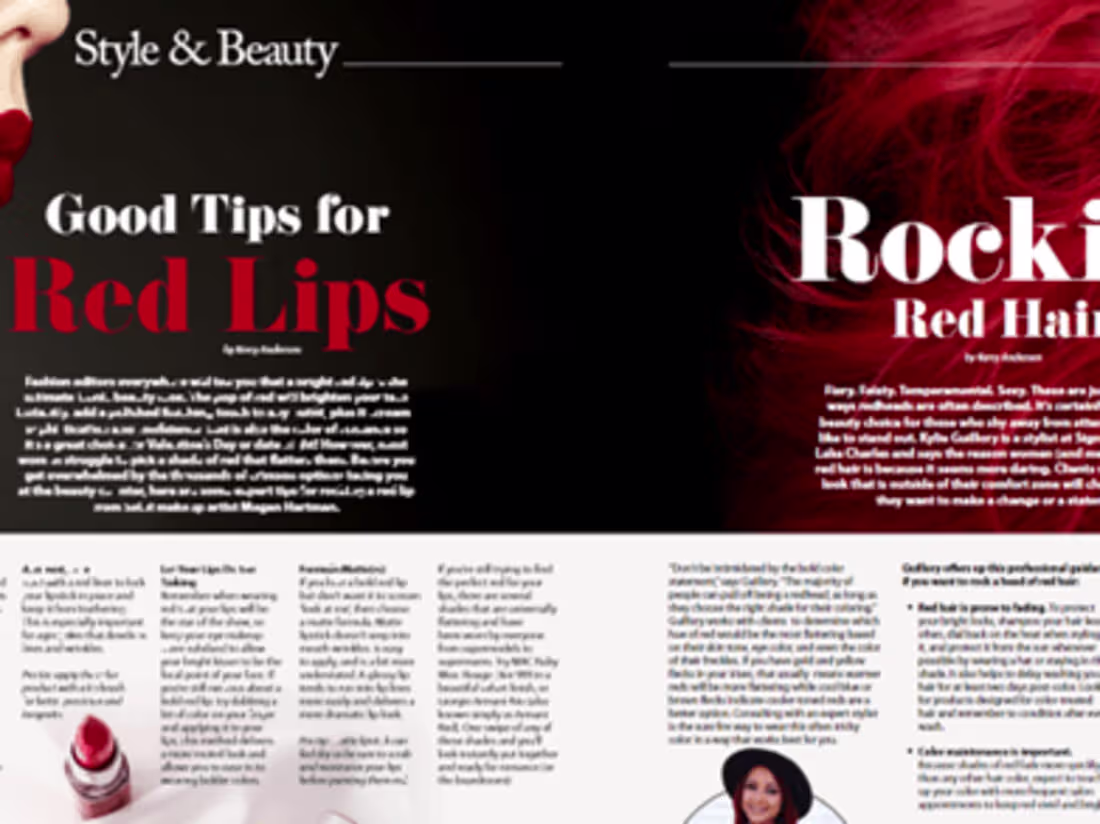 Cover image for Good Tips for Red Lips / Rockin' Red Hair