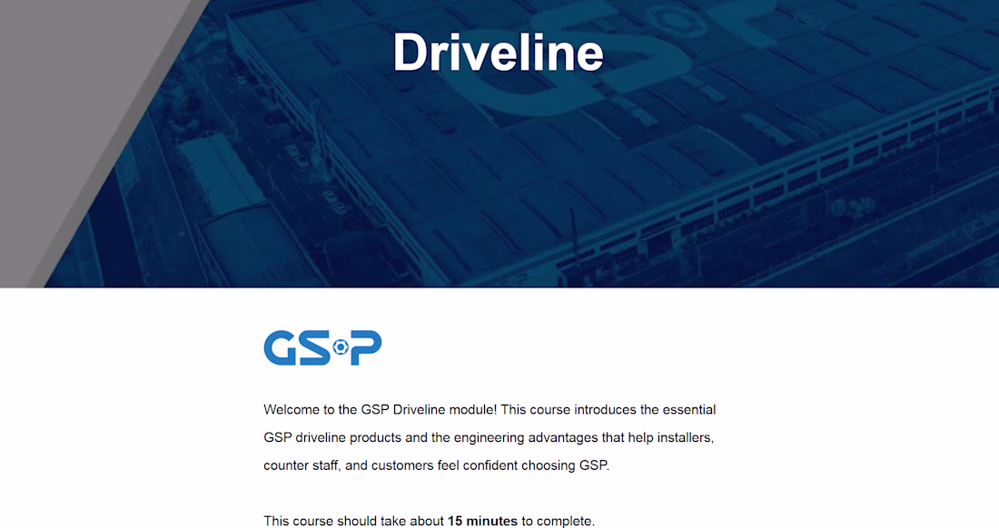 Cover image for It's called "GSP Driveline"
GSP Automotive