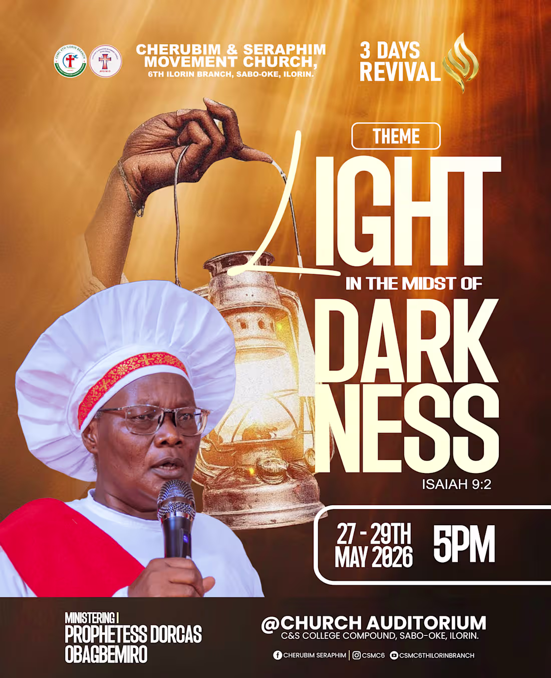 Cover image for Church Flyer design for a