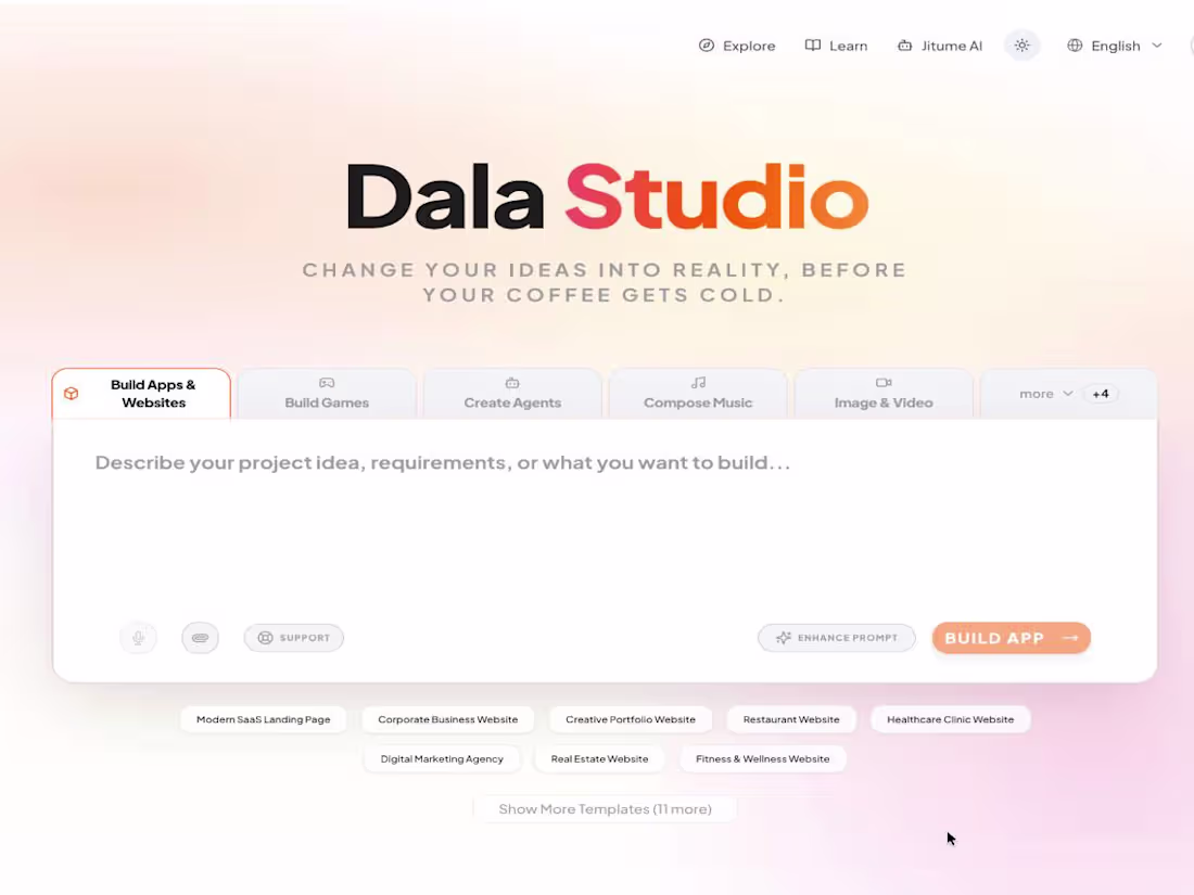 Cover image for Dala Studio is an AI-powered