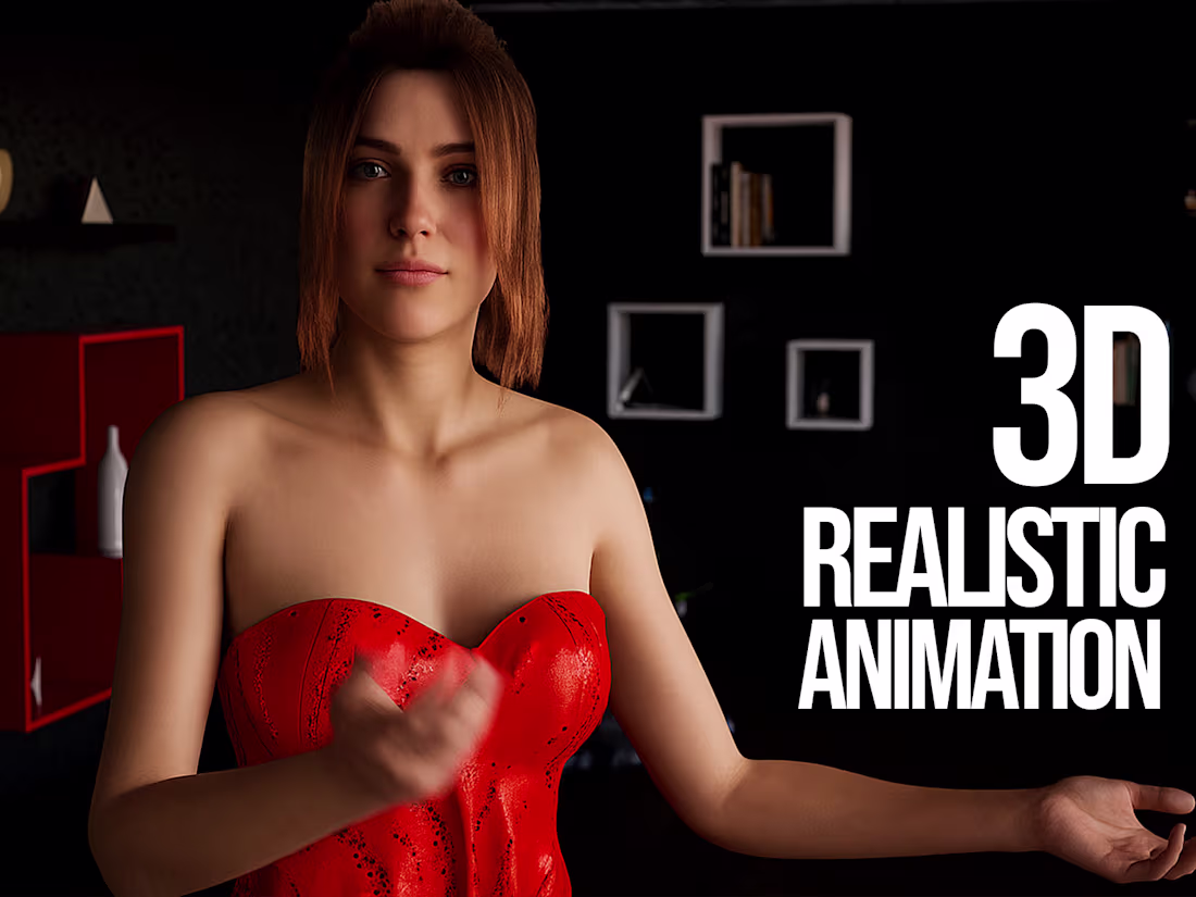 Cover image for Realistic Character Animations and 3D Renders