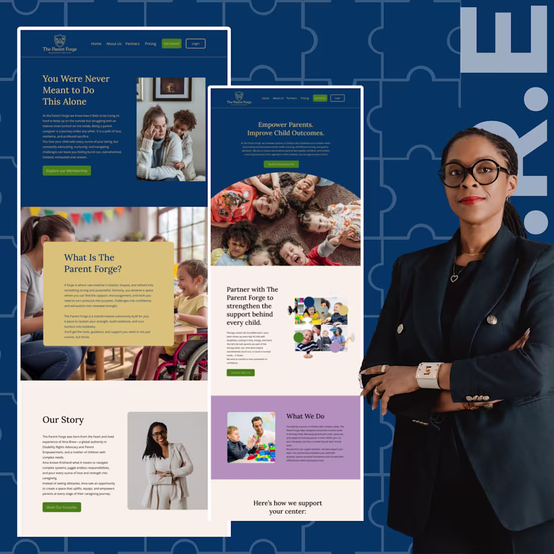 Cover image for The Parent Forge Course & Membership Site Design and Setup
