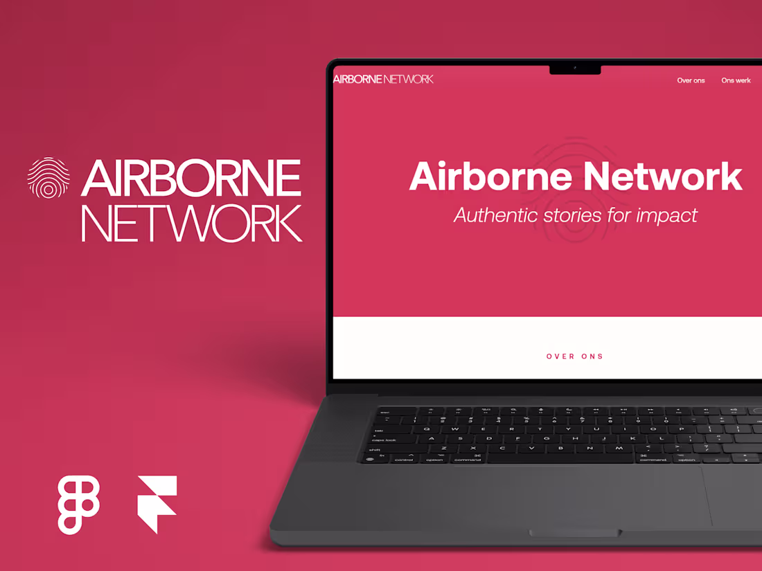 Cover image for Airborne - Branded Podcast Studio (Framer)