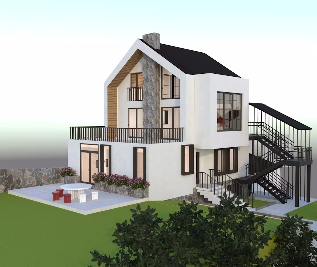 Cover image for Individual house project