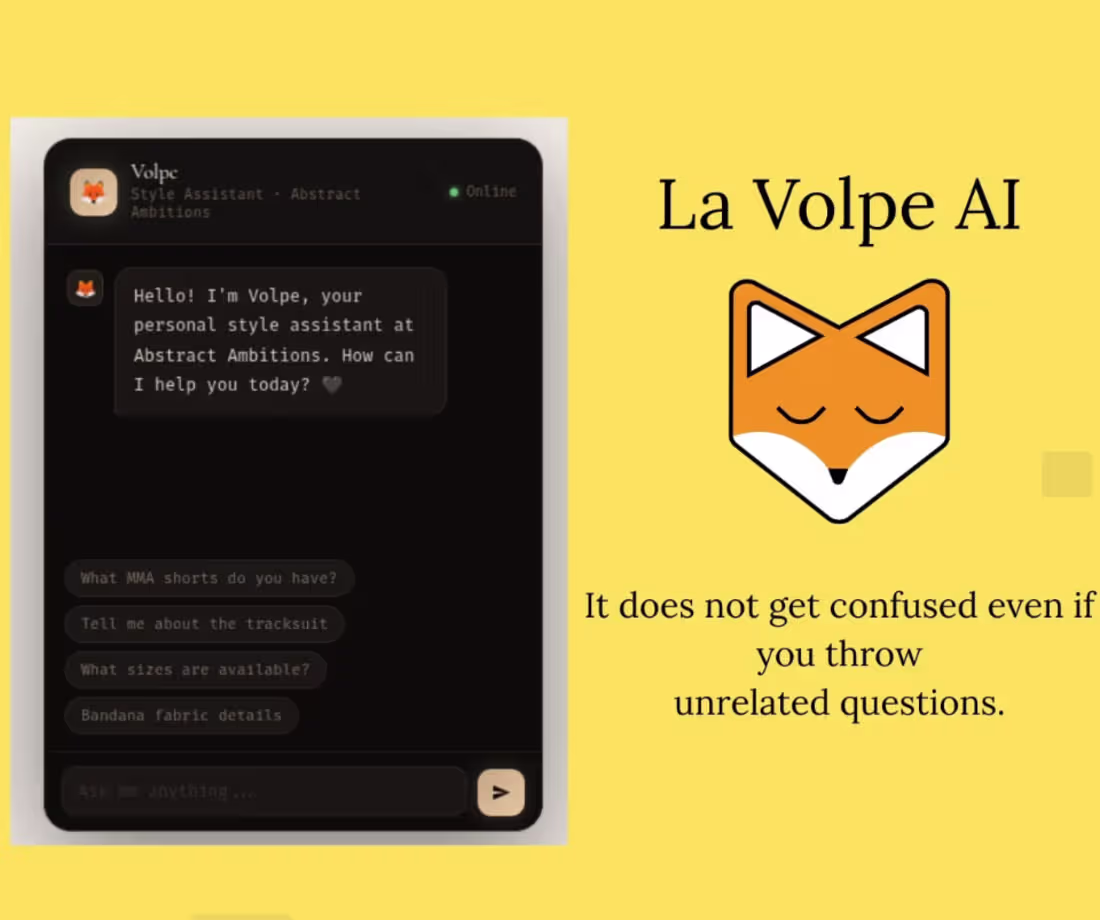Cover image for AI powered chatbot for your website