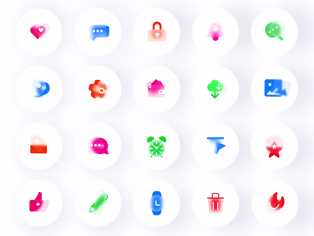 Cover image for Glass Icon Set