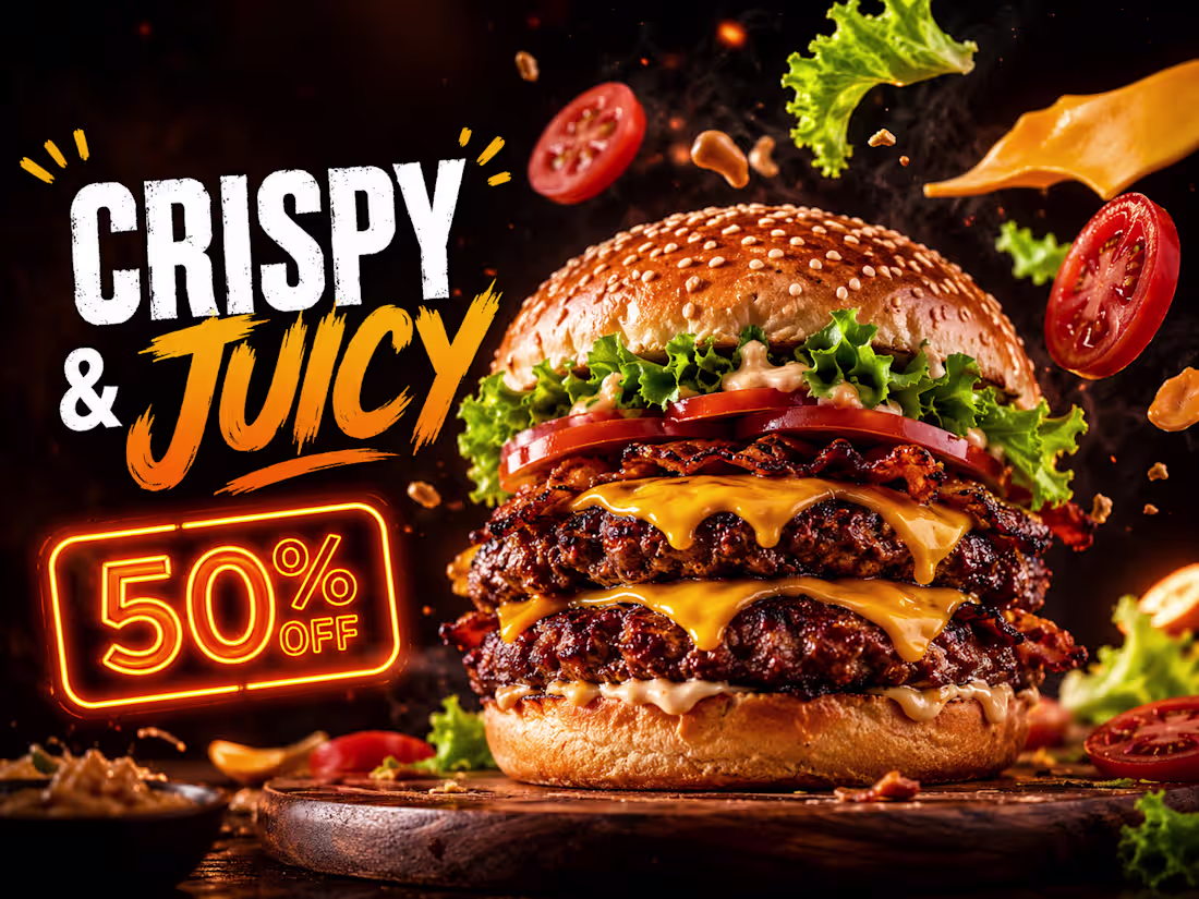 Cover image for A Cafe Burgar Post Ad
