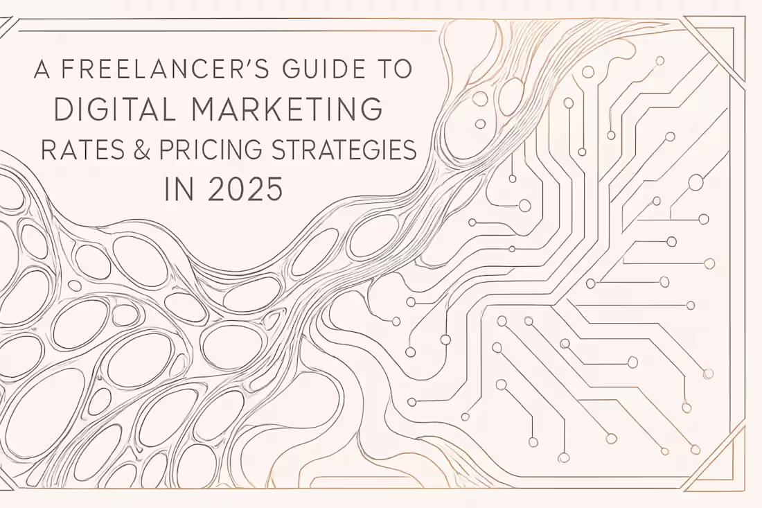 Cover image for A Freelancer's Guide to Digital Marketing Rates & Pricing Strategies in 2025