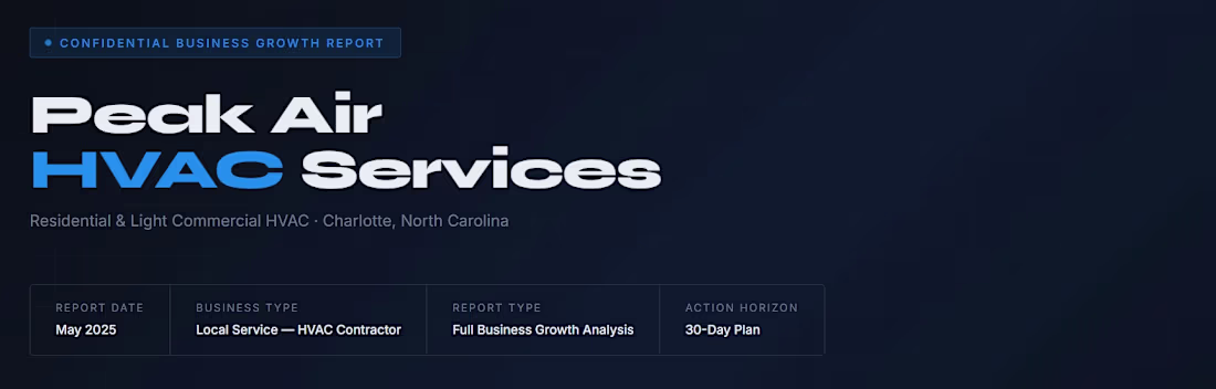 Cover image for Peak Air HVAC Services (Local