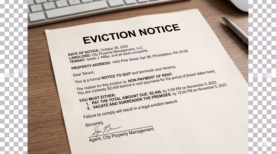 Cover image for Rent dues, or move moves.