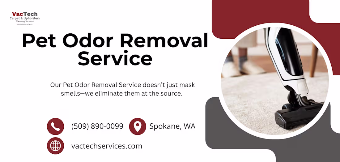 Cover image for Pet Odor Removal Service
VacTech Carpet