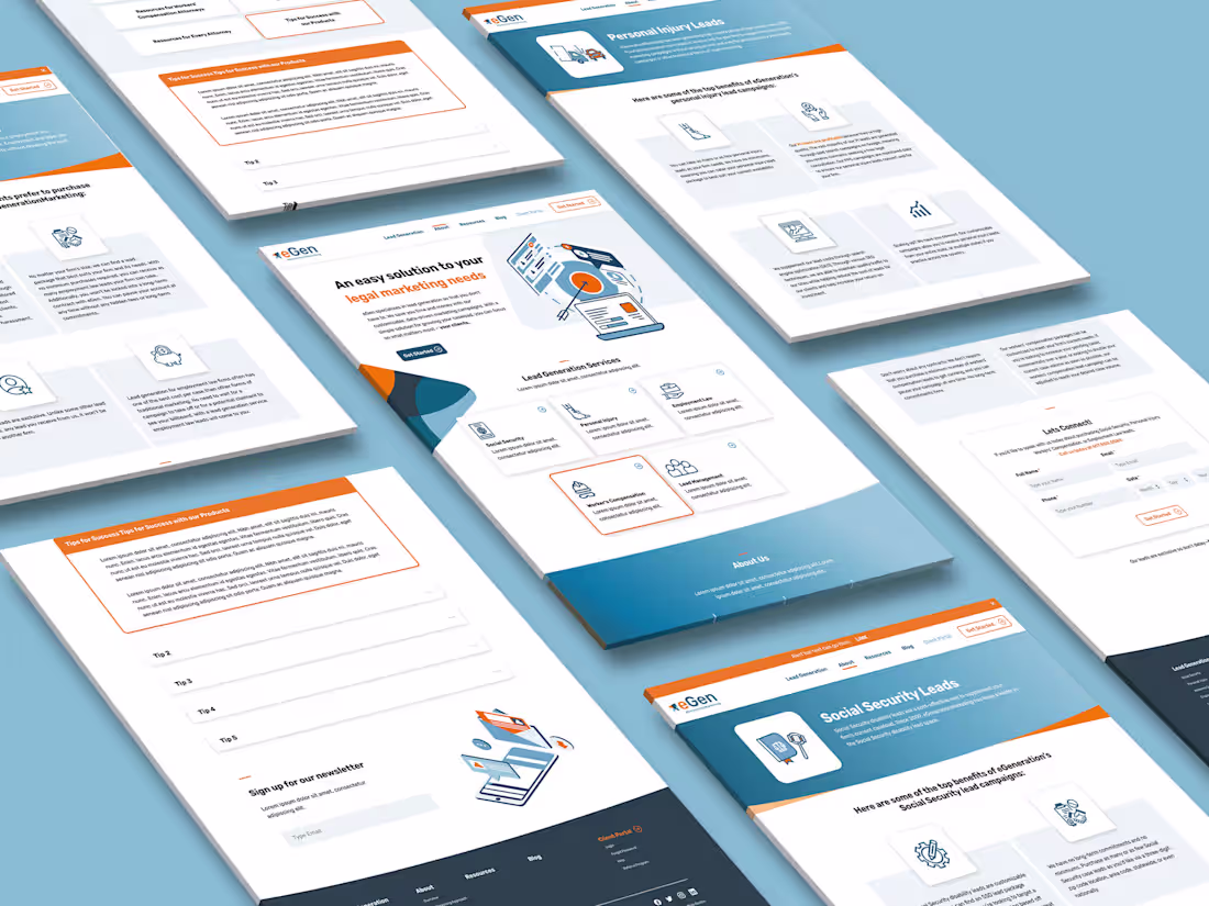 Cover image for eGeneration Marketing | Web Design