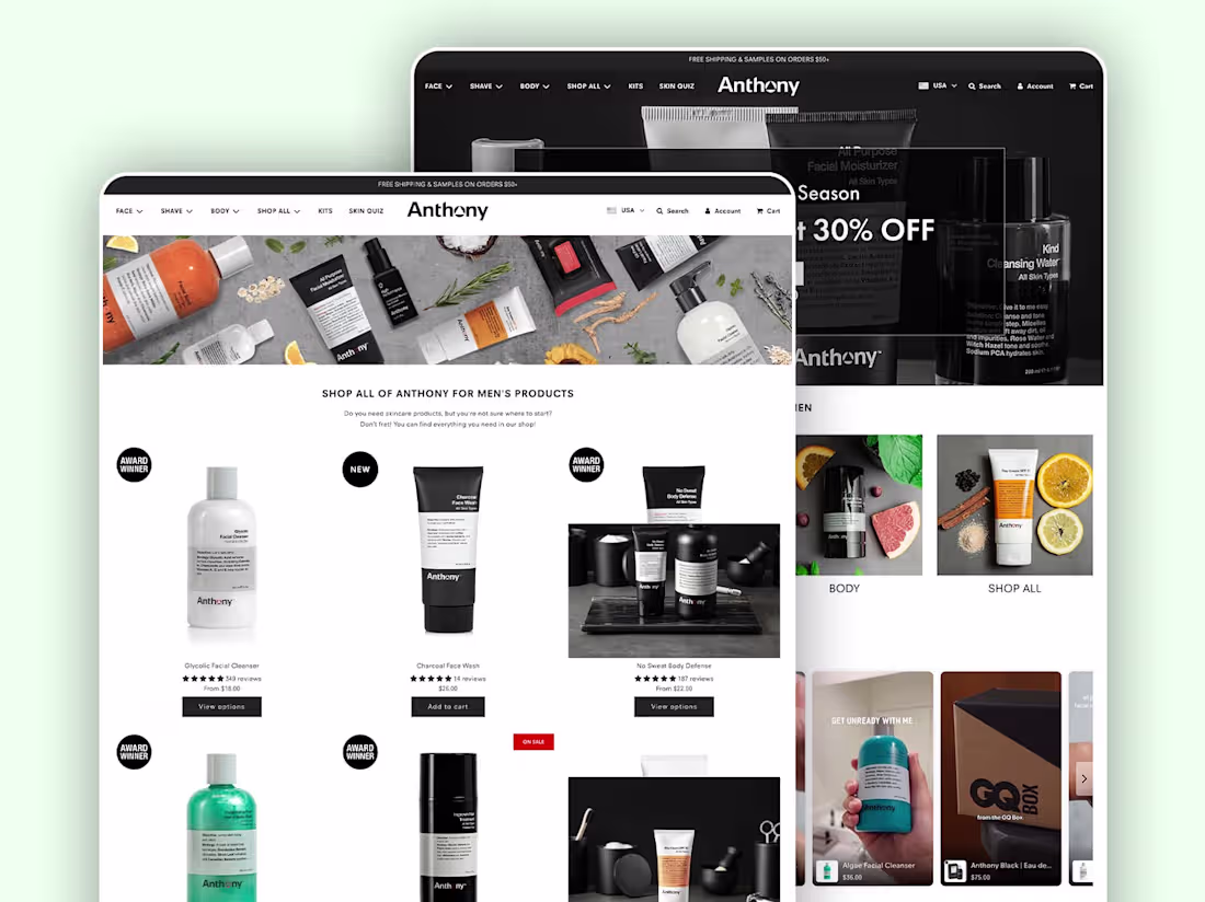 Cover image for Anthony - Men’s skincare and confidence