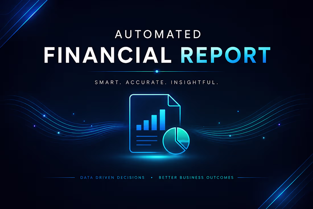 Cover image for Developed a Python-based automated financial