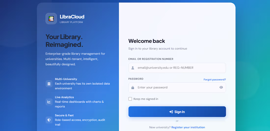 Cover image for Multi-Tenant SaaS Platform Development