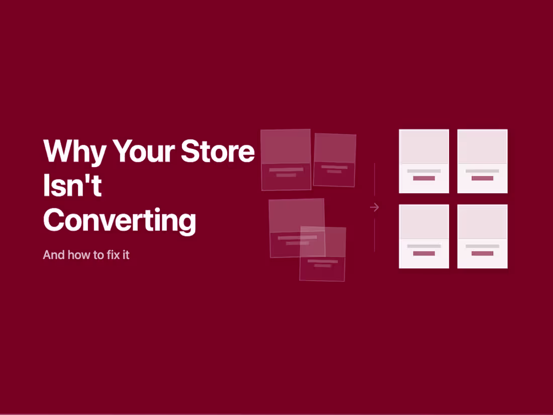 Cover image for Conversion Fixes for E-commerce Websites