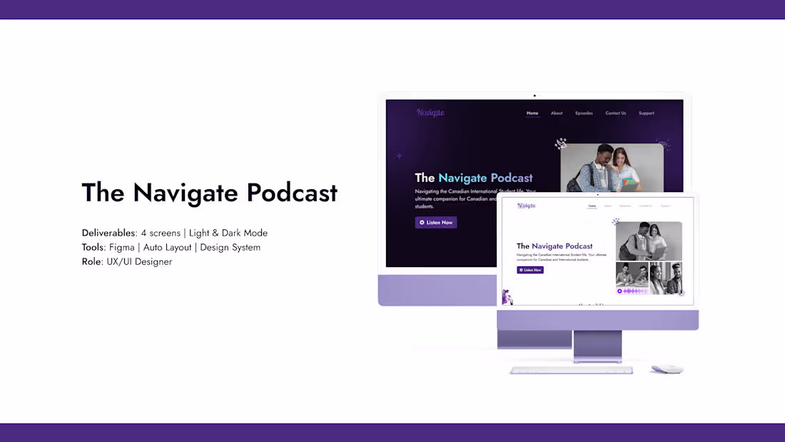 Cover image for THE NAVIGATE PODCAST