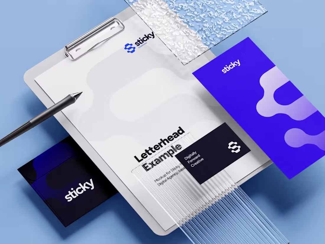 Cover image for Sticky Marketing - Branding Case Study