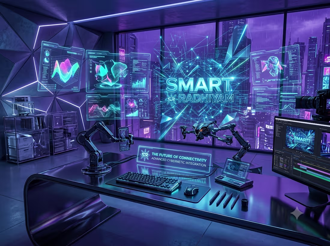 Cover image for This project showcases a futuristic,