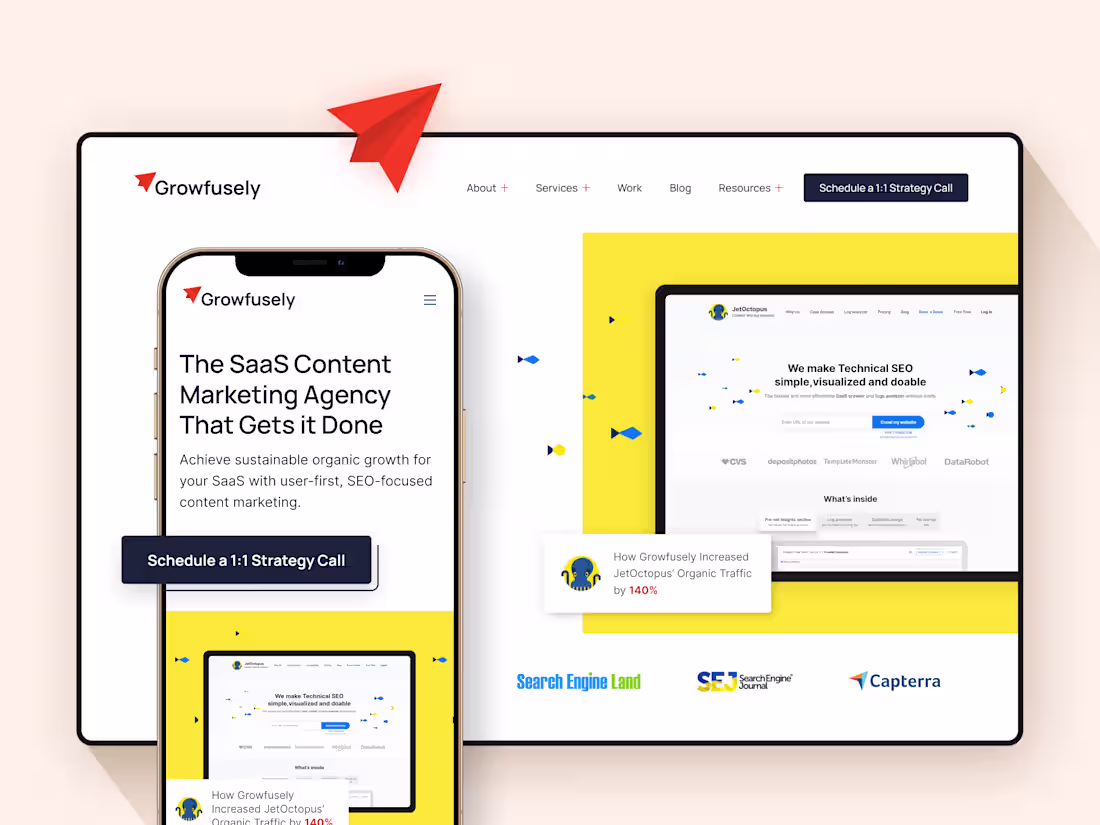 Cover image for Marketing Agency Landing Page
