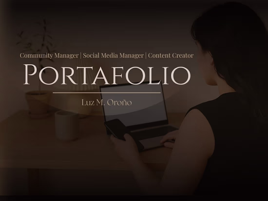 Cover image for Portfolio Social Media & Community Manager & Content Creator