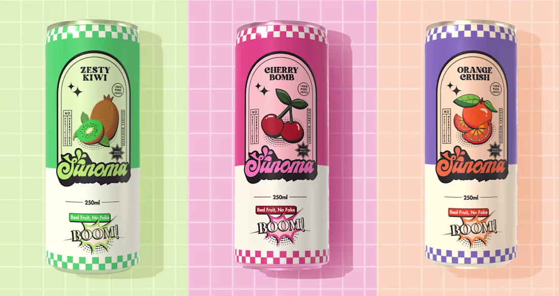 Cover image for Designed this minimal fruit can