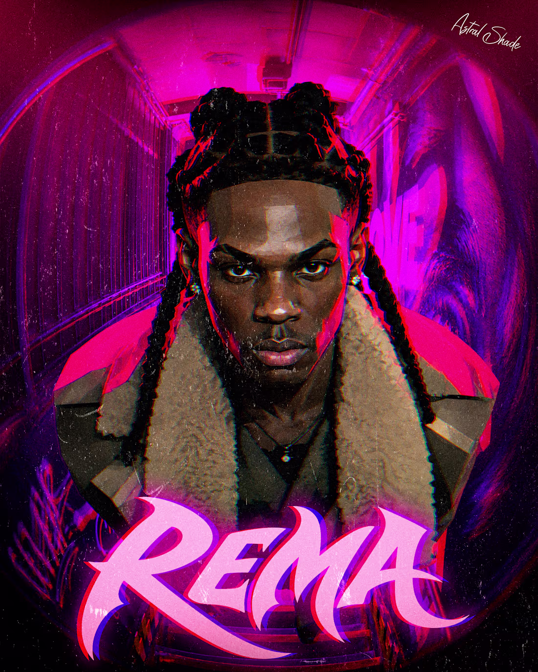 Cover image for Rema  Into The Rave