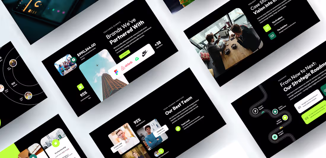 Cover image for Custom Agency Pitch Deck Design