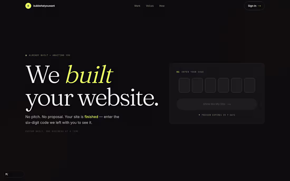 Cover image for BuildWhatYouWant