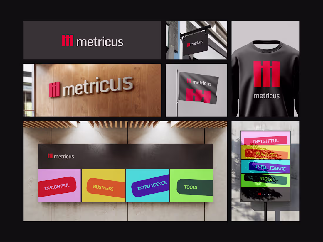 Cover image for Metricus Brand Identity