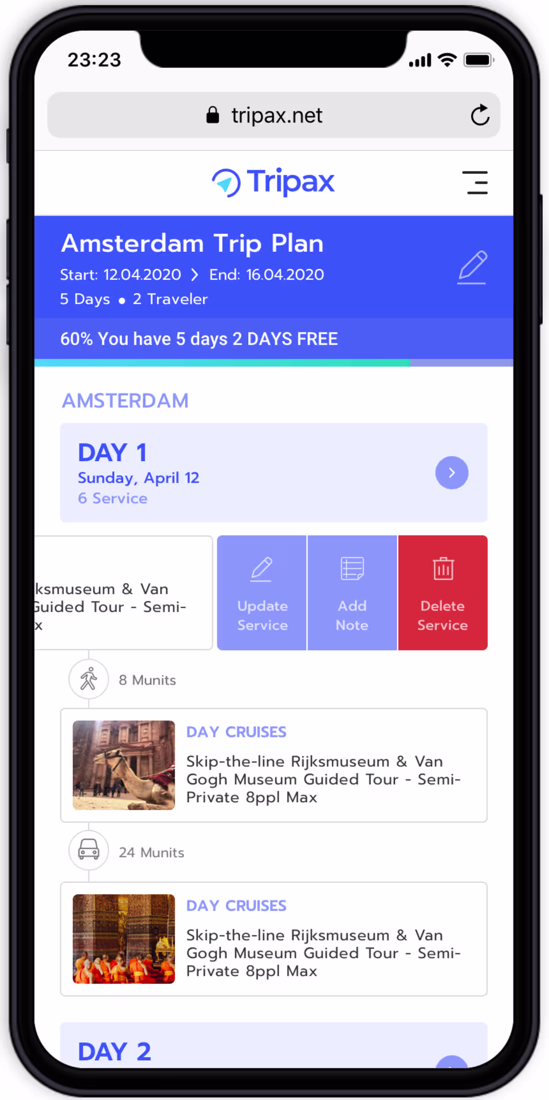 Cover image for Tripax Trip Planner Project