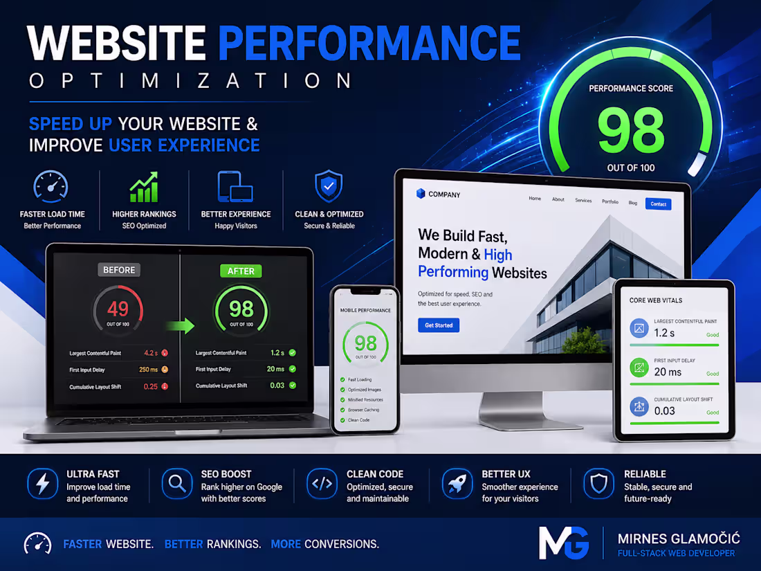 Cover image for Website Performance Optimization