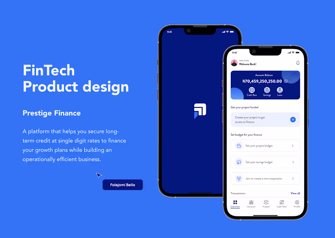 Cover image for Prestige Finance