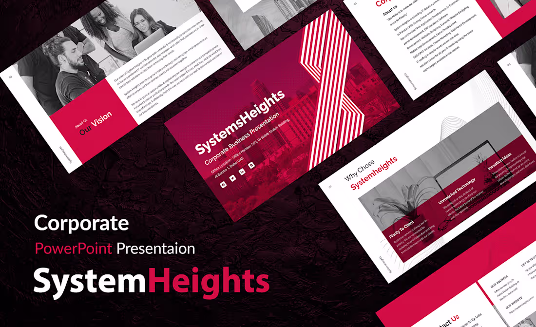 Cover image for Company Profile Presentation on Behance