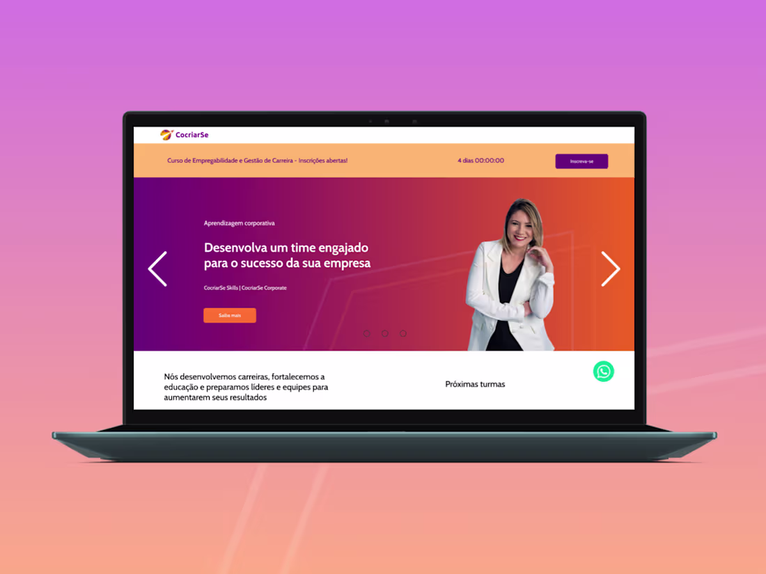 Cover image for CocriarSe Carreiras Redesign