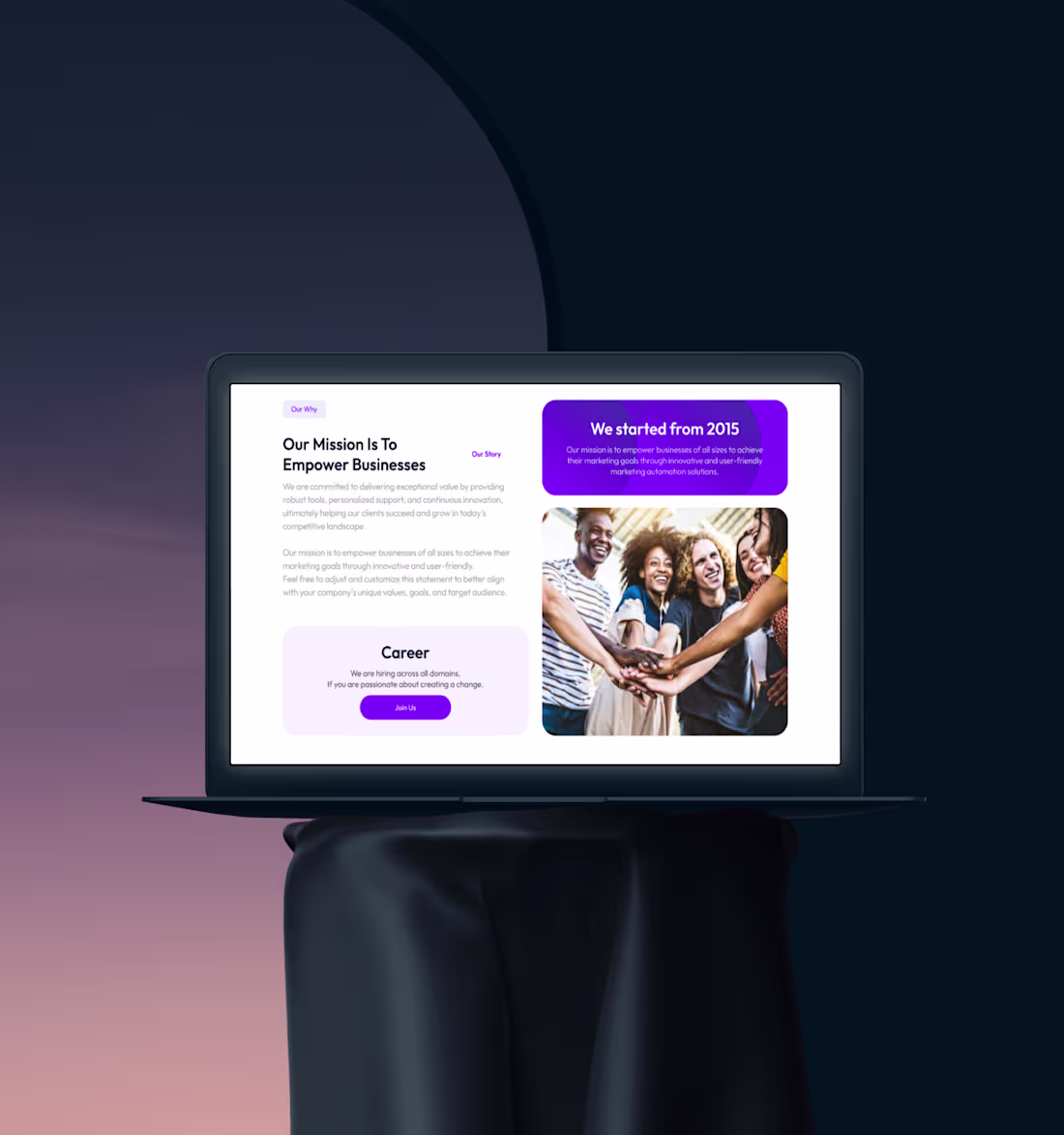 Cover image for ScaleGrowth - Website Design & Visual Identity