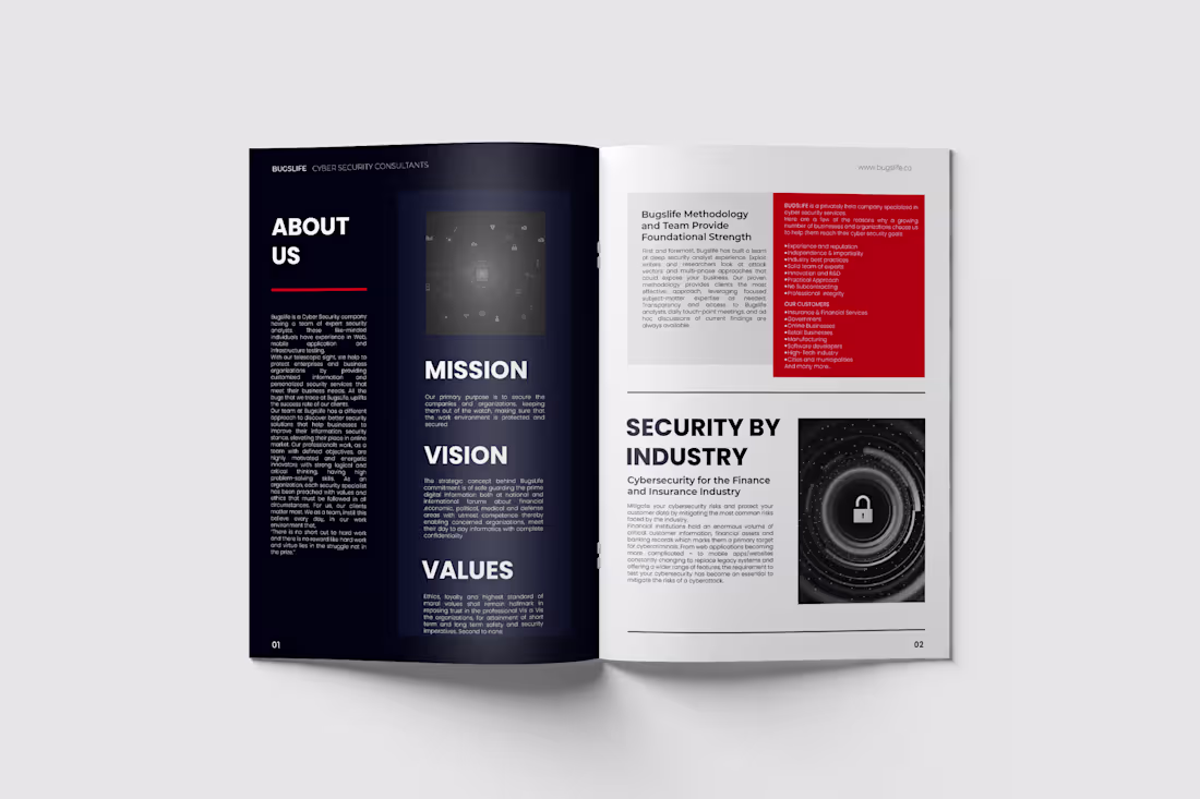 Cover image for BugsLife Cybersecurity Brochure