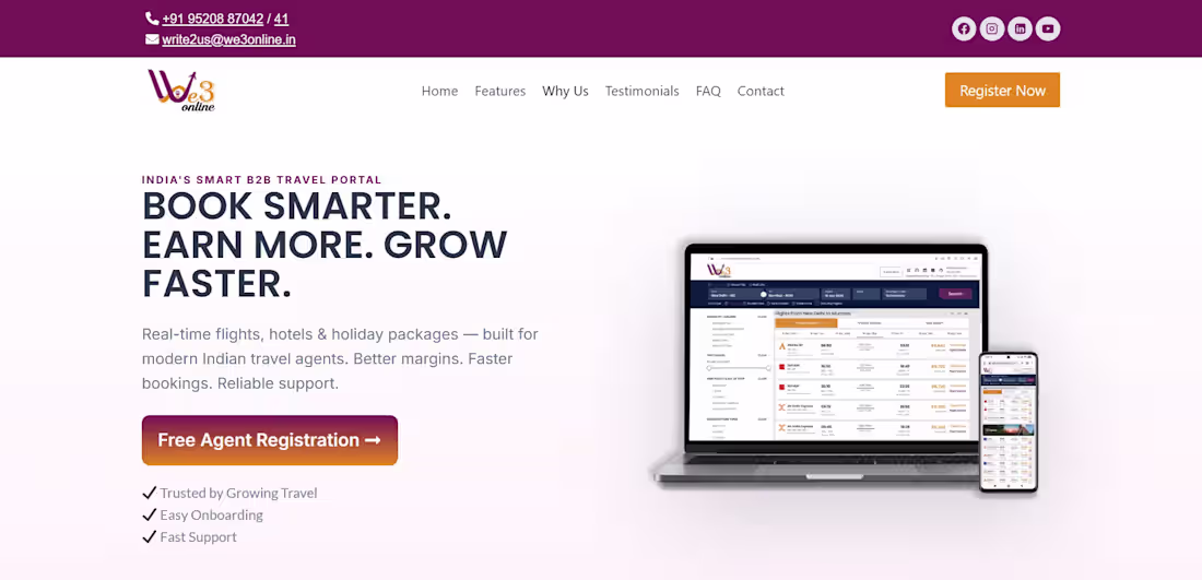Cover image for Created Landing page in less