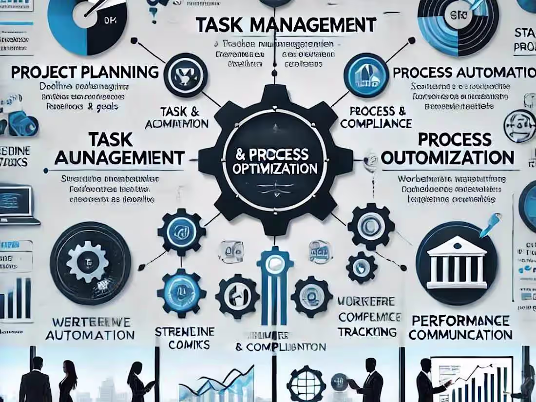 Cover image for  Project Management & Process Optimization