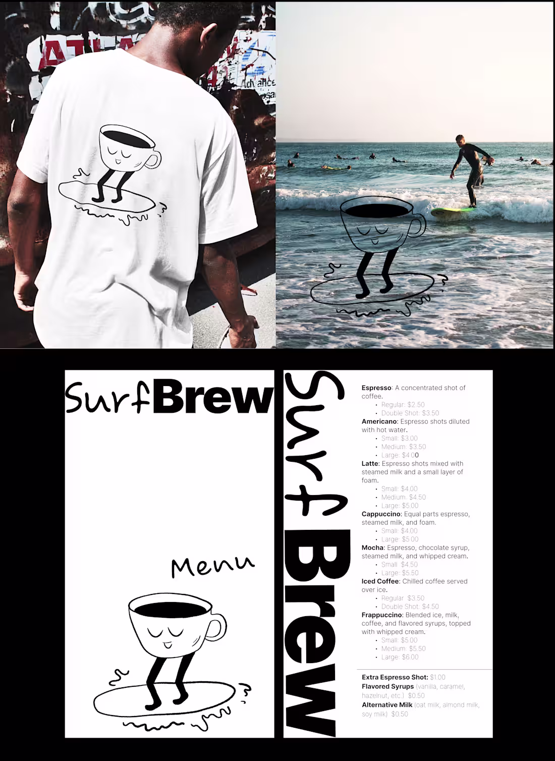 Cover image for Surf Brew— Coffee on Behance