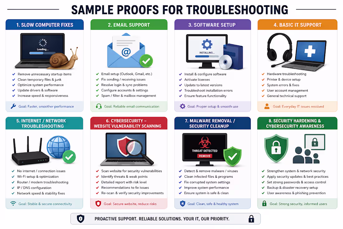 Cover image for I provide professional remote IT