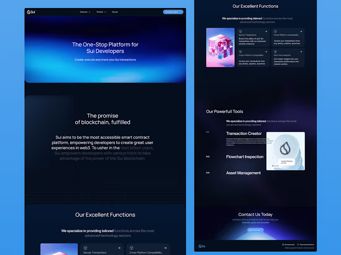 Cover image for The One-stop shop platform for SUI