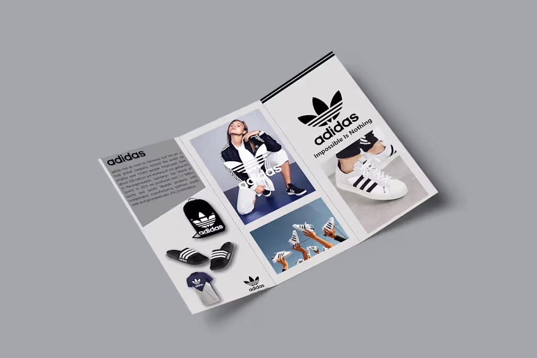 Cover image for adidas Brochure Design