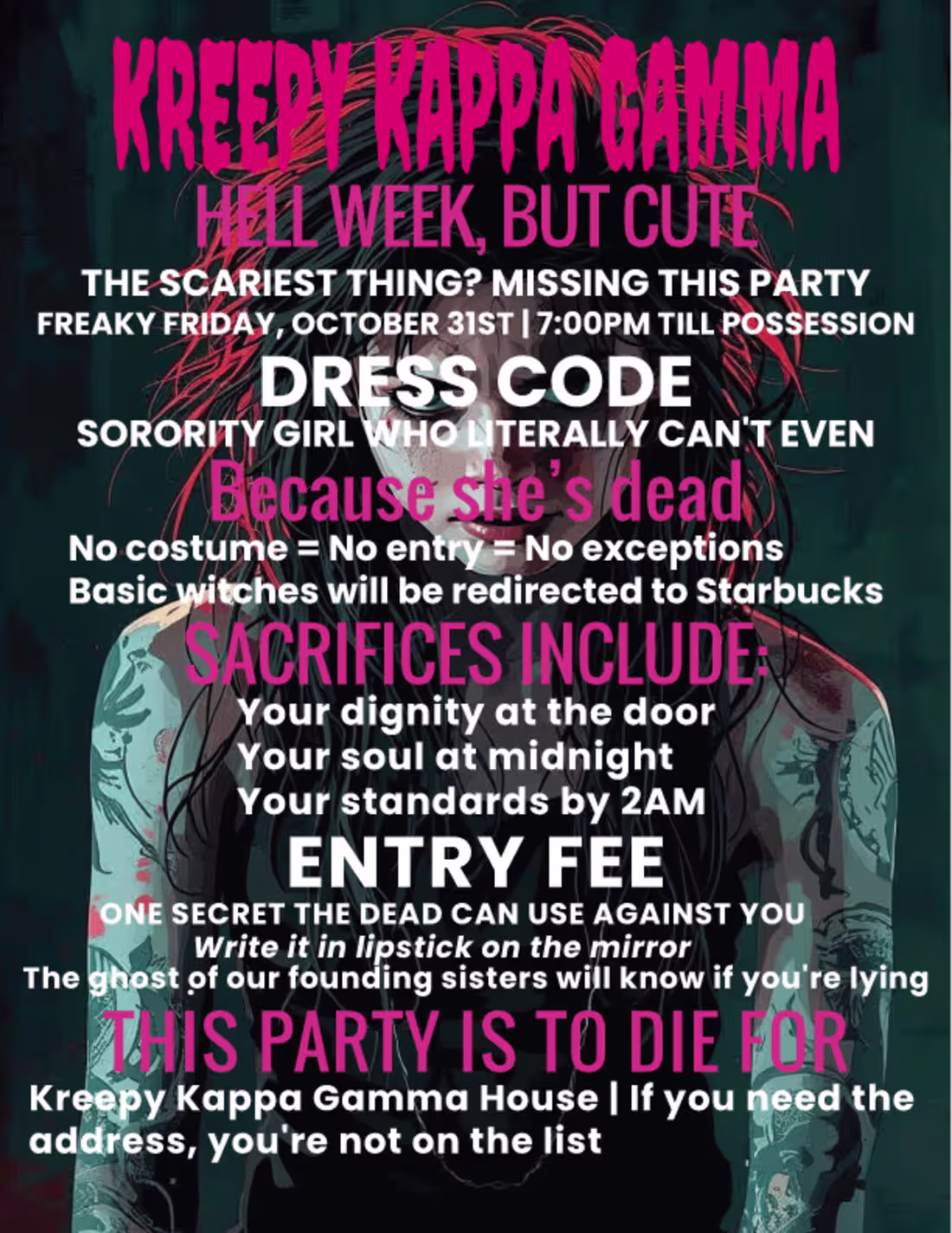 Cover image for Kreepy Kappa Flyer Design