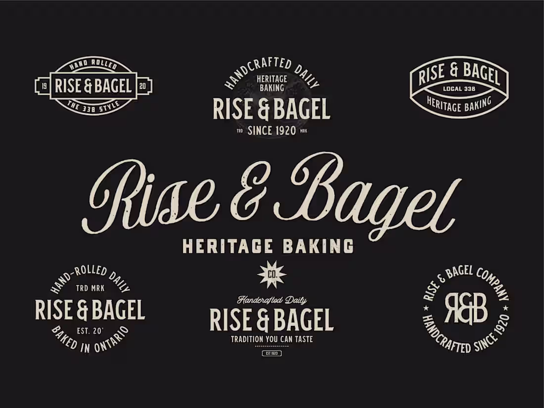 Cover image for Heritage Bagel Shop Branding & Logo Design